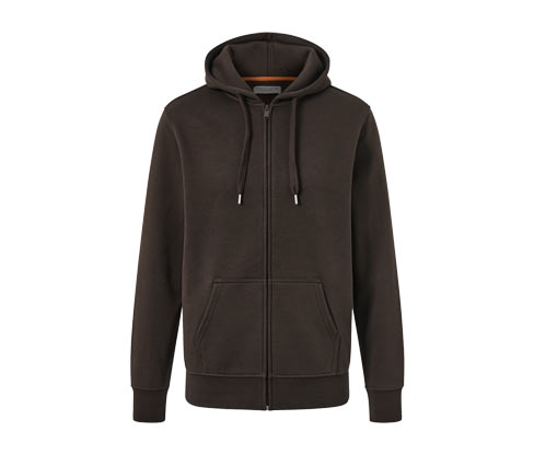 Tchibo - Kapuzenjacke - Herren - Gr. L - braun