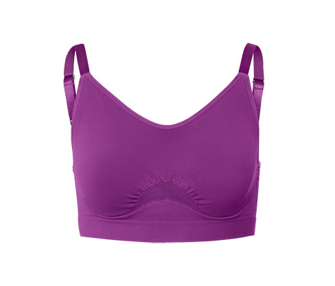 Tchibo - Seamless-Sport-BH - Damen - Gr. M - dunkelrosa