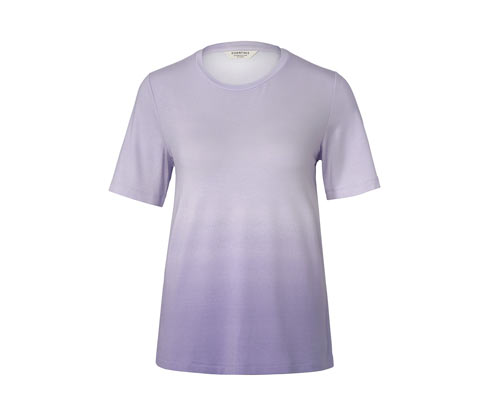 Tchibo - Dip-Dye-T-Shirt - Damen - Gr. XS - lila