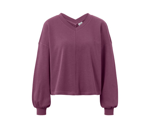 Tchibo - Yogasweatshirt - Damen - Gr. M - rosa