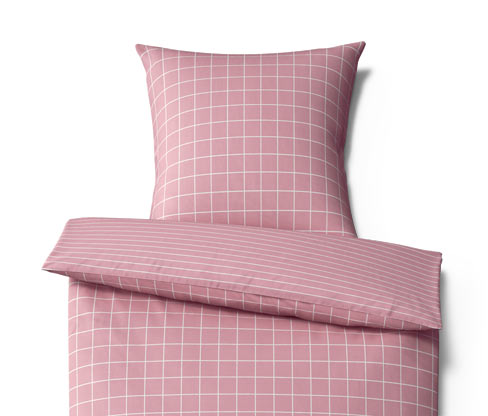 Tchibo - Flanell-Bettwäsche - weiß