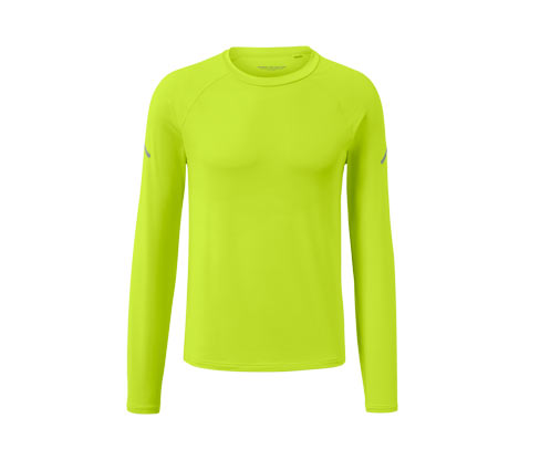 Tchibo - Langarm-Funktionsshirt - Herren - Gr. M - grün