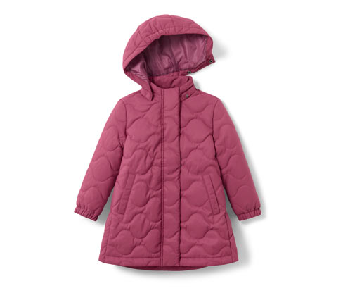 Tchibo - Kinder-Steppmantel - Mädchen - Gr. 98/104 - dunkelrosa