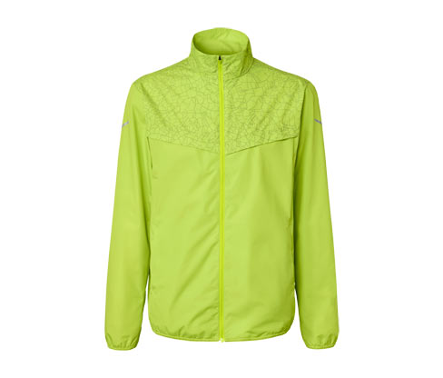 Tchibo - Windprotection-Laufjacke - Herren - Gr. XL - grün/print