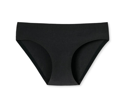 Schiesser invisible Rio-Slip mit Baumwolle - Damen - Gr. 36 - schwarz