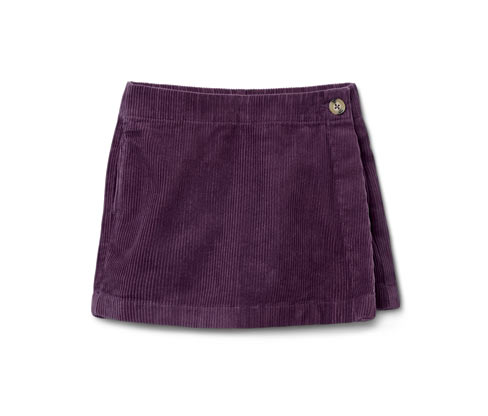 Tchibo - Kinder-Hosenrock - Mädchen - Gr. 86/92 - dunkellila