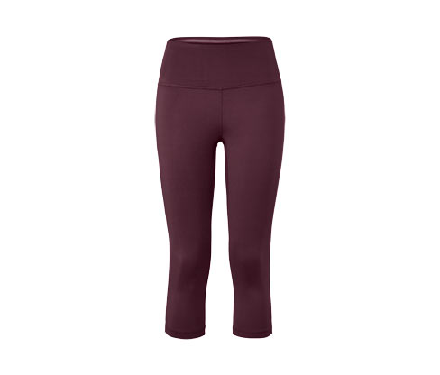 Tchibo - 3/4-Sporttight - Damen - Gr. M - dunkelrot