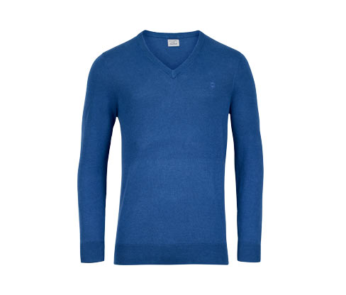 Tchibo - Leinen-Pullover - Herren - Gr. XXL - dunkelblau