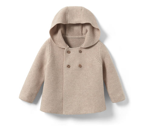 Tchibo - Baby-Strickjacke - Herren - Gr. 98/104 - beige