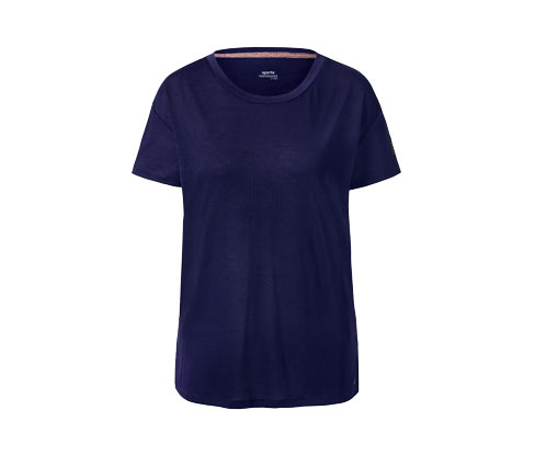 Tchibo - Oversize-Sportshirt - Damen - Gr. S - violett