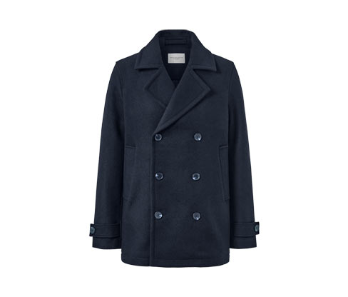Tchibo - Caban-Jacke - Herren - Gr. M - dunkelblau