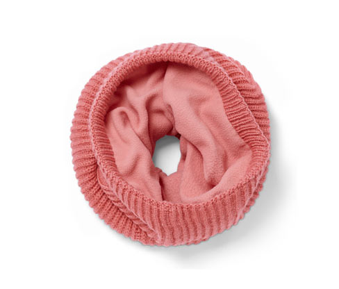 Tchibo - Strickschlauchschal - rosé