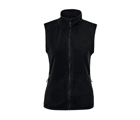 Tchibo - Fleece-Weste - Damen - Gr. M - schwarz