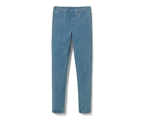 Tchibo - Kinder-Treggings – Fit »Jule« - Mädchen - Gr. 134/140 - blau