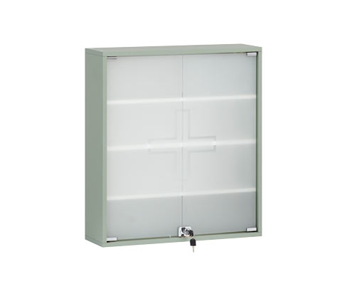 Tchibo - Medizinschrank »Bjarne« - 64x19,5x71,5cm - grün - Holz / Glas