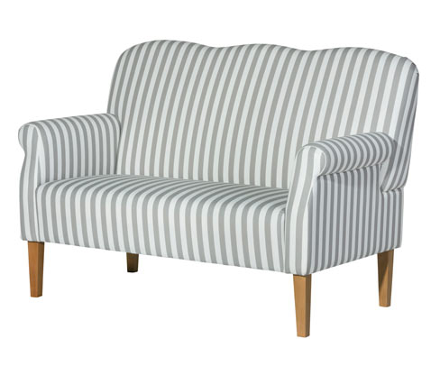 Tchibo - Küchensofa »Juuma« - 144x80x102cm - hellgrau - Polyester / Buchenholz / Holz