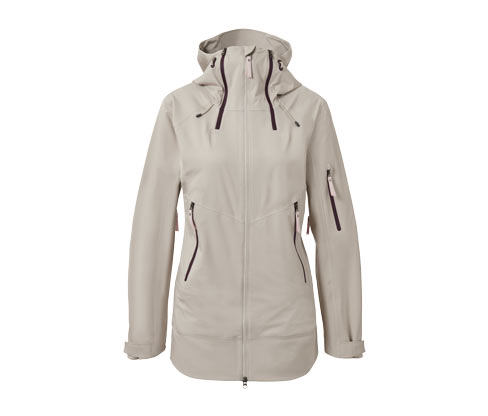 Tchibo - Hardshell-Skijacke - Damen - Gr. 34 - hellgrau