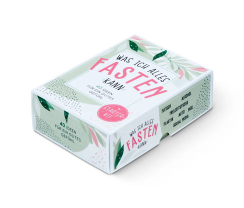 Tchibo - Starter-Kit Fasten: »Was ich alles fasten kann«