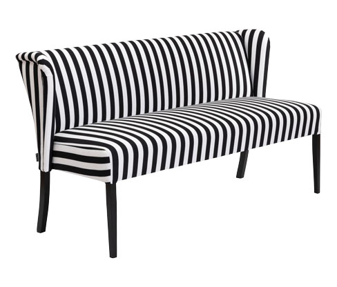 Tchibo - Polsterbank »Hendrick« - 164x64x88cm - schwarz - Polyester / Buchenholz