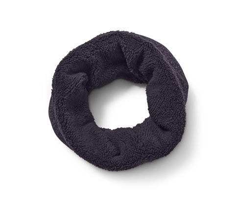 Tchibo - Strickfleece-Schlauchschal - dunkelblau