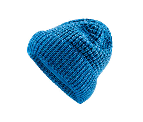 Tchibo - Strickmütze - blau