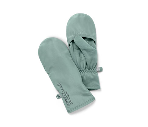 Tchibo - Klapp-Laufhandschuhe - Damen - Gr. 8,5 - dunkelgrün