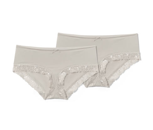 Tchibo - 2 Pantys - Damen - Gr. XL - hellbraun