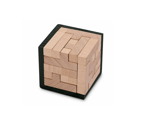 Tchibo - IQ-Puzzlewürfel - schwarz