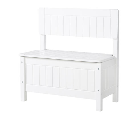 roba Kindertruhenbank - 57x30x58,5cm - weiß - Holz / Holz