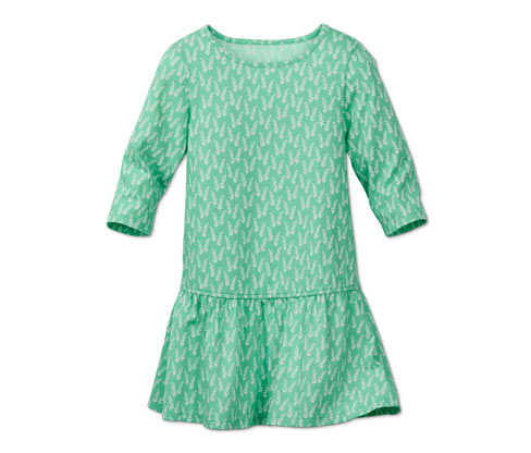 Tchibo - Jerseykleid - Mädchen - Gr. 86/92 - weiß