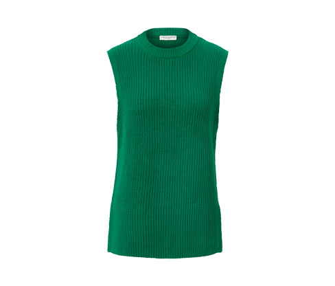 Tchibo - Grobstrick-Pullunder - Damen - Gr. XL - grün