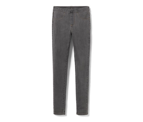 Tchibo - Kinder-Treggings – Fit »Jule« - Mädchen - Gr. 170/176 - grau