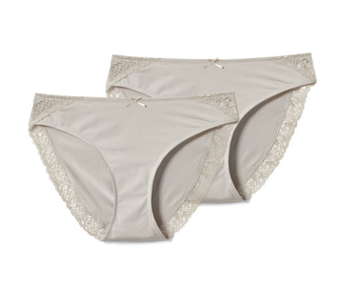 Tchibo - 2 Jazzpants - Damen - Gr. L - hellbraun