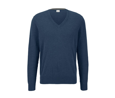 Pullover mit V-Ausschnitt