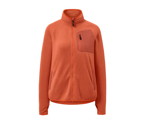 Tchibo - Fleecejacke - Damen - Gr. S - terrakotta