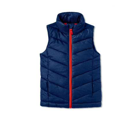 Tchibo - Steppweste mit recyceltem Material - Mädchen - Gr. 158/164 - dunkelblau