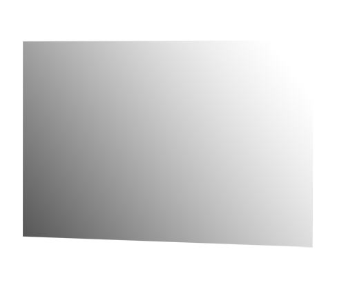 Tchibo - Universalspiegel - 110x71,5x6,5cm - schwarz - Holz / Glas