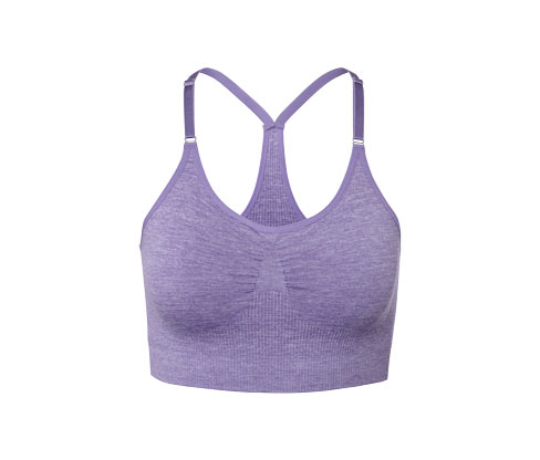 Tchibo - Seamless-Sport-BH - Damen - Gr. L - lila