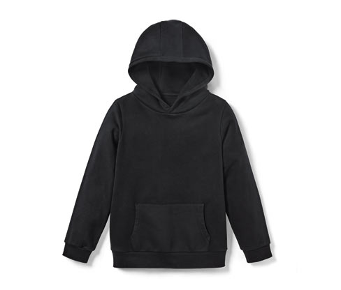 Tchibo - Kinder-Sweat-Hoodie - Herren - Gr. 110/116 - schwarz
