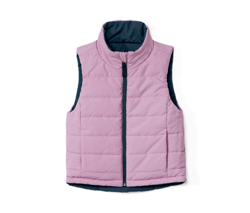 Tchibo - Kinder-Wende-Steppweste - Mädchen - Gr. 170/176 - violett