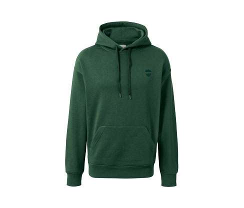 Tchibo - Hoodie - Herren - Gr. S - dunkelgrün