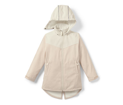 Tchibo - Kinder-Softshellmantel - Gr. 170/176 - beige