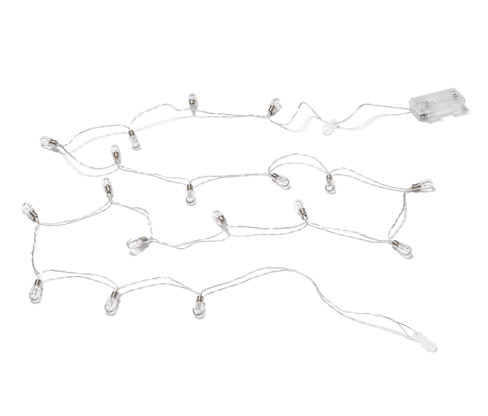 Tchibo - LED-Lichterkette mit Mini-Glühbirnen - silber