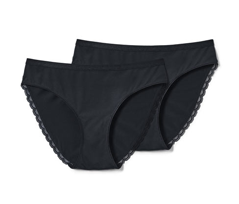 Tchibo - 2 Jazzpants - Damen - Gr. XL - schwarz