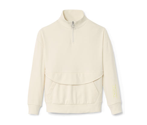 Tchibo - Kinder-Troyer - Herren - Gr. 122/128 - creme