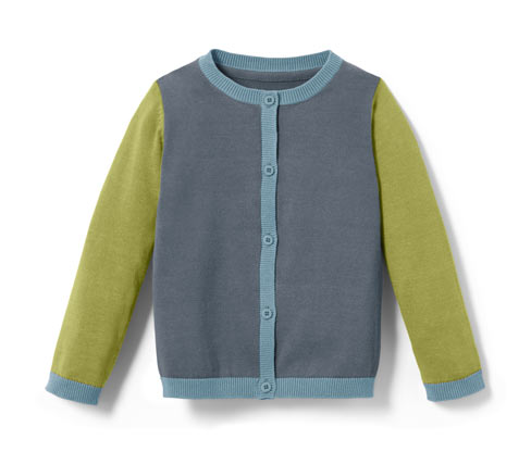 Tchibo - Baby-Strickjacke - Newborn - Gr. 50/56 - dunkelblau