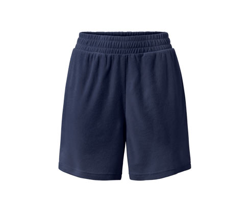 Tchibo - Frottee-Sportshorts - Damen - Gr. XS - dunkelblau