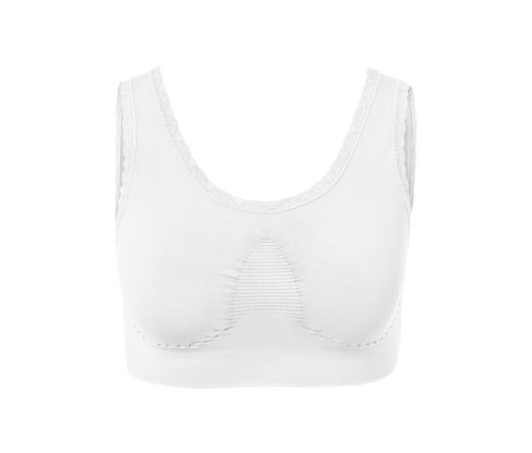 Tchibo - Seamless-Bustier - Damen - Gr. S - weiß
