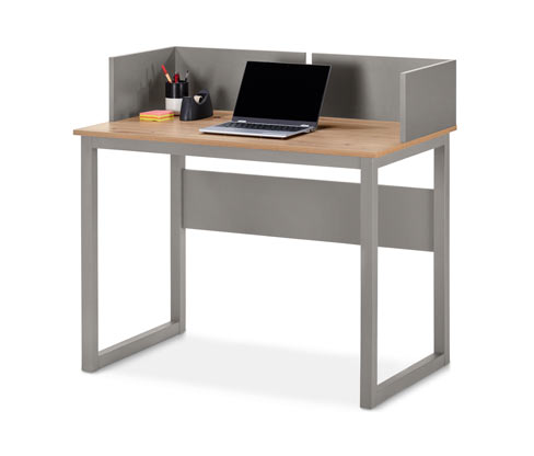 Tchibo - Sekretär mit seitlicher Umrandung - 100x60x93,5cm - braun - Holz / Buchenholz