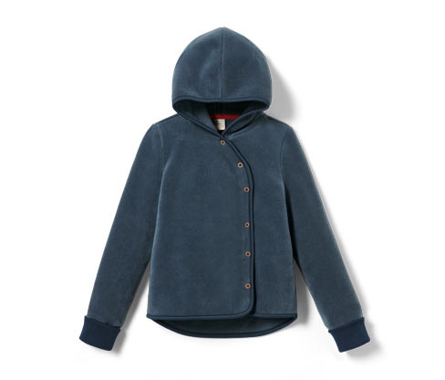 Tchibo - Baby-und-Kleinkinder-Fleecejacke - Newborn - Gr. 50/56 - dunkelblau